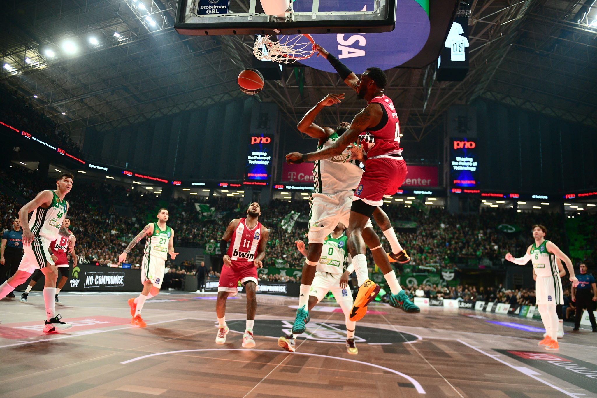 Euroleague η τελική ευθεία: Τα ποσοστά για τετράδα, εξάδα και δεκάδα – Πού βρίσκονται Ολυμπιακός και Παναθηναϊκός (pic)