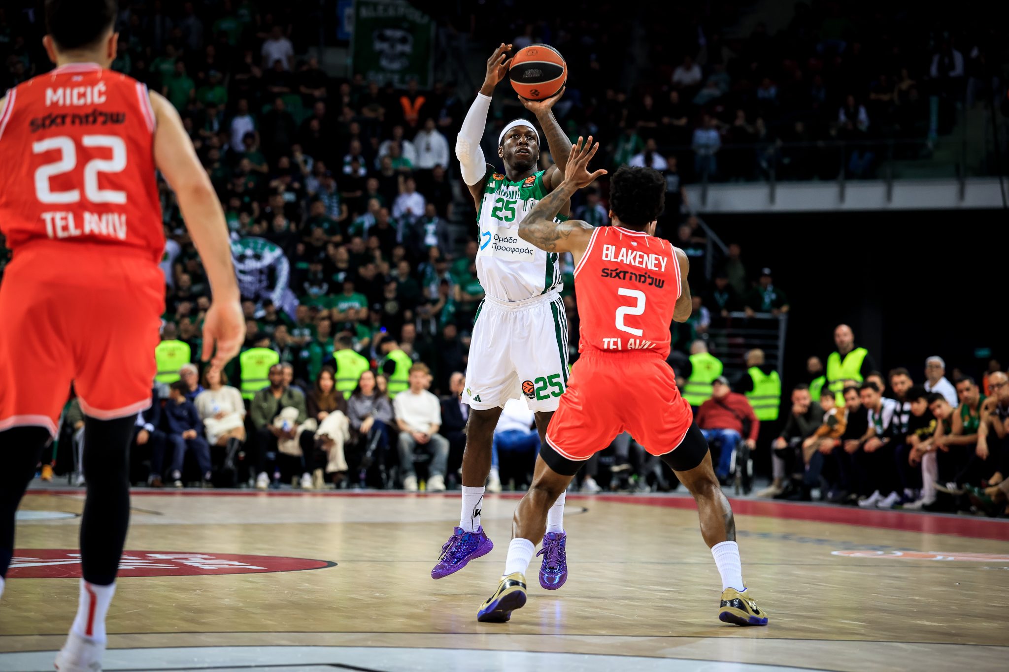 Χάποελ Τελ Αβίβ – Παναθηναϊκός 92-88: «Χαρακίρι» των πράσινων στη Σόφια