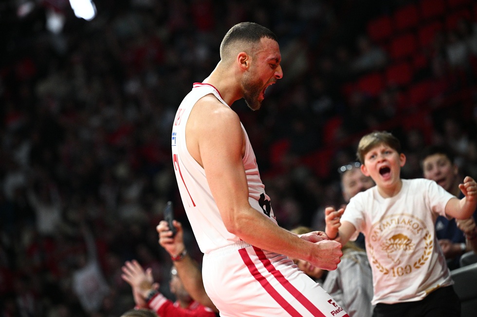 Ολυμπιακός – Μύκονος Betsson 109-83: 100άρα με κέρδος τον Νετζήπογλου και τώρα τελευταία «διαβολοβδομάδα» (vid)