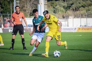 Λεβαδειακός – Άρης 1-1: «Έσπασαν» τα δοκάρια οι «κίτρινοι», προβάδισμα Ευρώπης οι Βοιωτοί