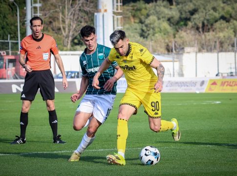 Λεβαδειακός – Άρης 1-1: «Έσπασαν» τα δοκάρια οι «κίτρινοι», προβάδισμα Ευρώπης οι Βοιωτοί