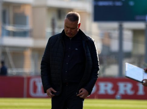 Γρηγορίου: «Δεν ξέρω αν το πρώτο γκολ ακυρώθηκε ορθώς, η αναποτελεσματικότητα μας μνημειώδης»