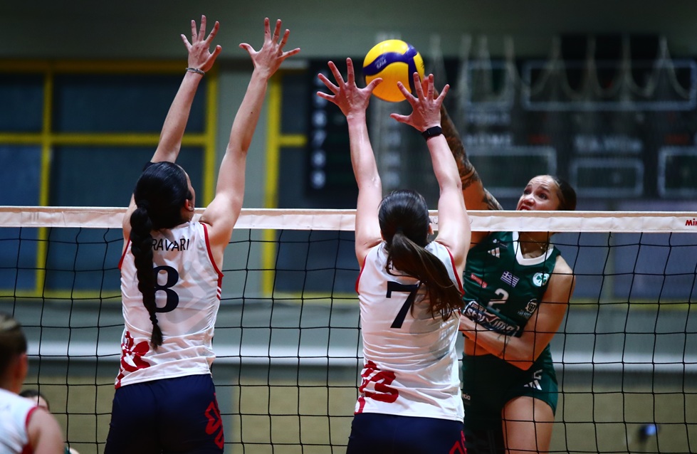 Παναθηναϊκός – ΖΑΟΝ 3-0 σετ: Εύκολα το 1-0 στους τελικούς των Γυναικών οι «πράσινες»