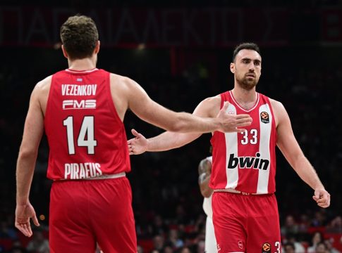Με Βεζένκοφ και Μιλουτίνοφ η καλύτερη πεντάδα της Euroleague (pic)