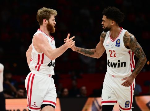 Ολυμπιακός – Άρης Betsson 92-81: Ξέσπασε στο δεύτερο μέρος και 23/23