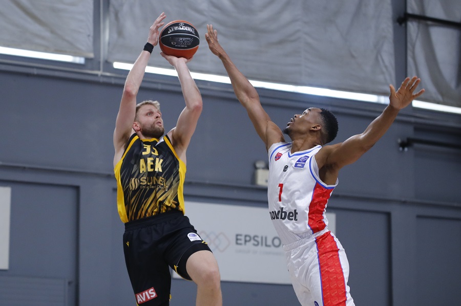 Πανιώνιος – ΑΕΚ 57-71: Ξανά στην 3η θέση η «Ένωση», κοντά στον υποβιβασμό ο Πανιώνιος (vid)