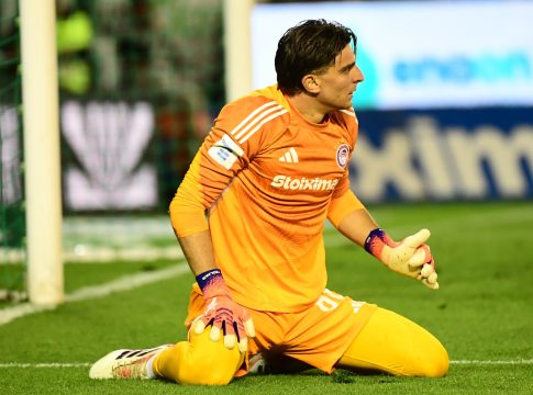 Μεγάλη απόκρουση από τον Τζολάκη σε σουτ του Ταμπόρδα (vid)