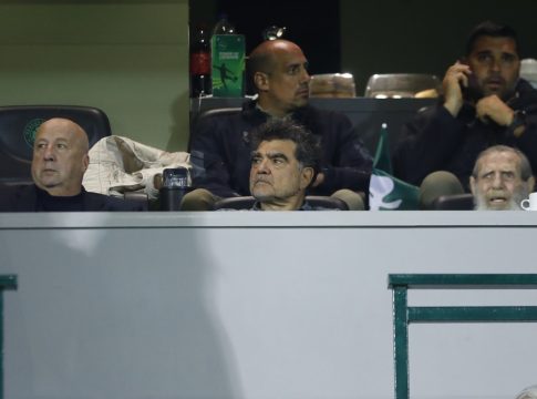 Παναθηναϊκός – Ολυμπιακός: Στη Λεωφόρο ο «Τζίγκερ» και ο Γιώργος Βαρδινογιάννης (vid+pics)