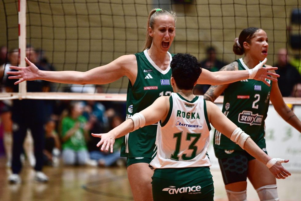 Παναθηναϊκός – ΖΑΟΝ 3-0: Ανώτερες και πρωταθλήτριες με… σκούπα οι «πράσινες»