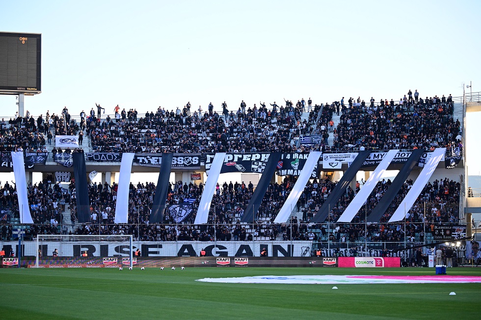 ΠΑΟΚ – ΟΦΗ: «Θερμή» ατμόσφαιρα στο Πανθεσσαλικό από τους οπαδούς των δύο ομάδων (vids)