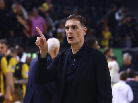 Μπαρτζώκας: «Μας χαροποιεί ότι τερματίσαμε αήττητοι, ομάδα με ποιότητα η ΑΕΚ»