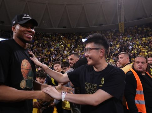 Άρης: «Τρελάθηκαν» Γιάννης Αντετοκούνμπο και Ρίτσαρντ Σιάο με όσα έζησαν στο Παλέ: Οι αναρτήσεις τους