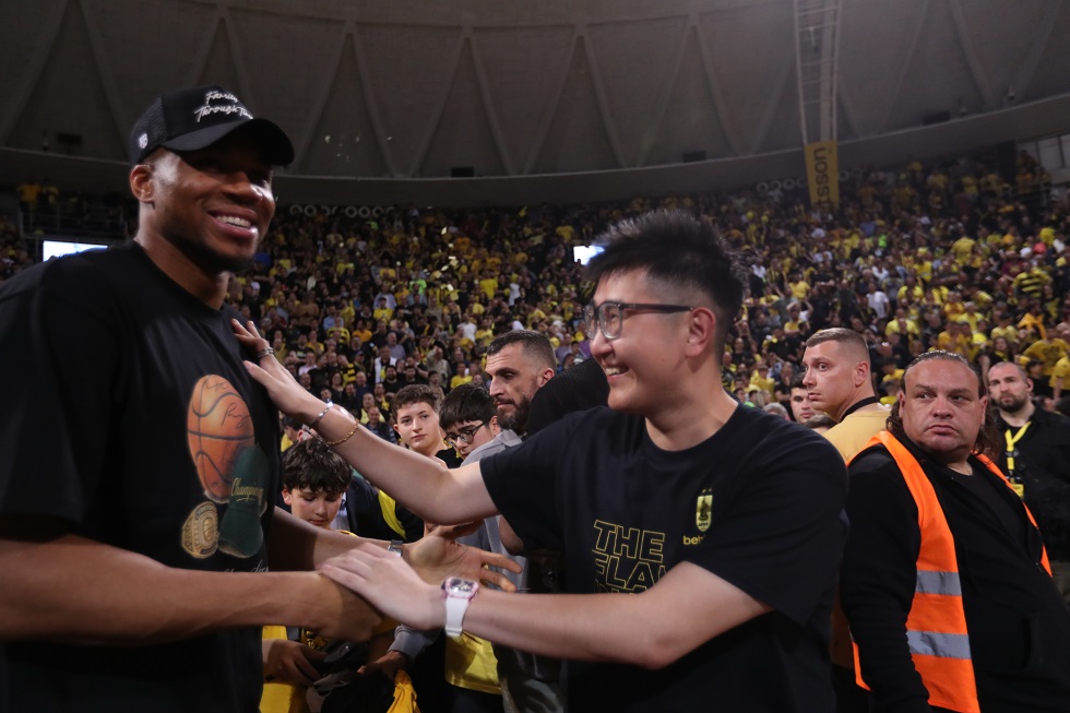 Άρης: «Τρελάθηκαν» Γιάννης Αντετοκούνμπο και Ρίτσαρντ Σιάο με όσα έζησαν στο Παλέ: Οι αναρτήσεις τους