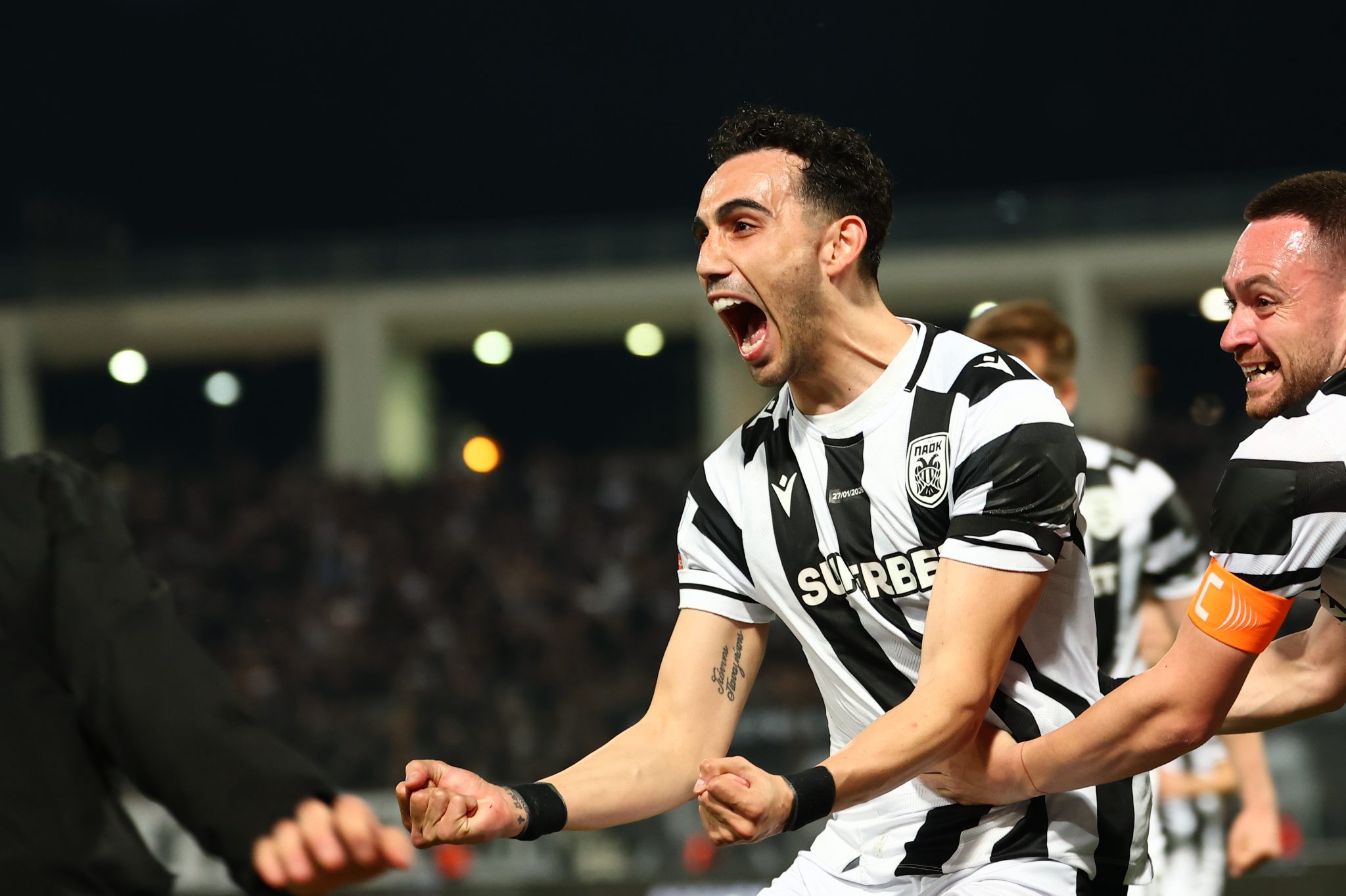 O Mιχαηλίδης άνοιξε το σκορ για τον ΠΑΟΚ με κεφαλιά (vid)