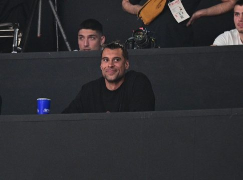 Στο ΣΕΦ για το ματς του Ολυμπιακού με τη Μονακό ο Πρίντεζης (pic)