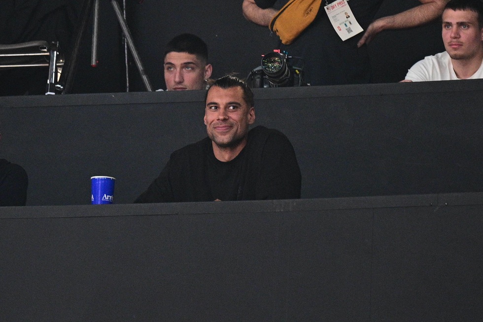 Στο ΣΕΦ για το ματς του Ολυμπιακού με τη Μονακό ο Πρίντεζης (pic)