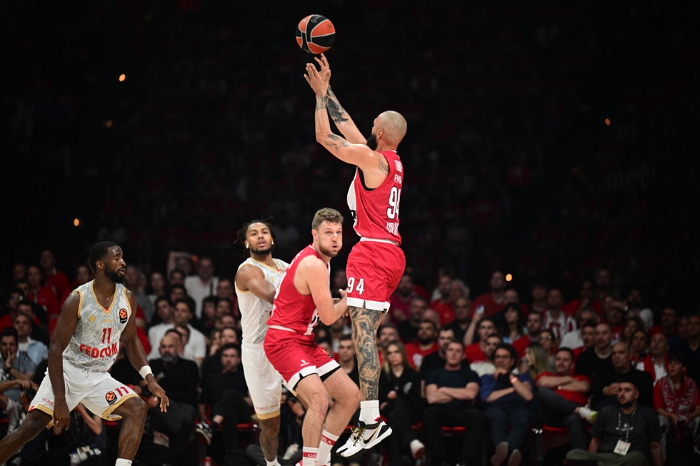 Ολυμπιακός – Μονακό: Η τεχνητή νοημοσύνη στηρίζει τον MVP