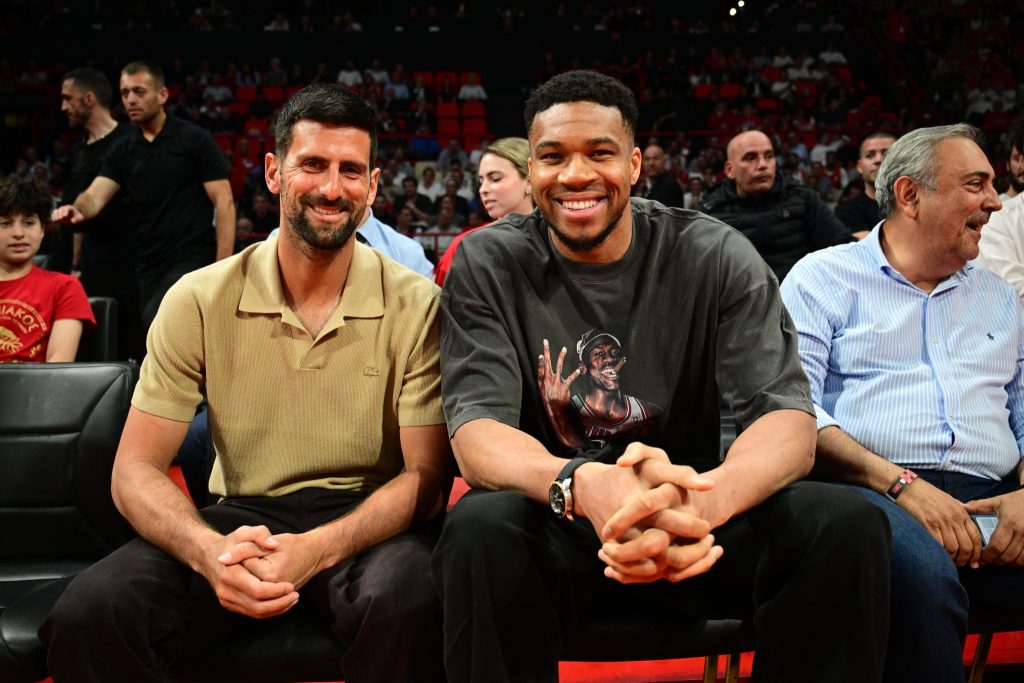 Στο ΣΕΦ Αντετοκούνμπο και Τζόκοβιτς