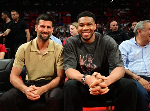 Στο ΣΕΦ Αντετοκούνμπο και Τζόκοβιτς