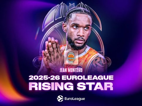 Στον Ζαν Μοντέρο το βραβείο του «Rising Star» της Euroleague (pic)