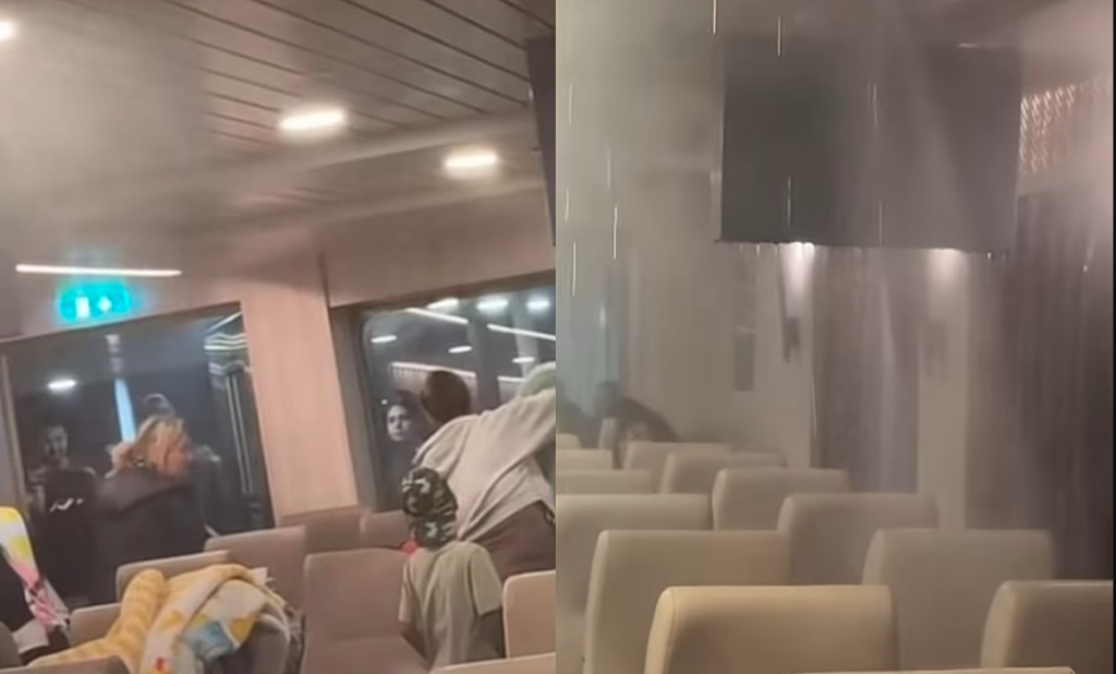 Χάος στο πλοίο «Νήσος Σάμος»: Άναψαν τσιγάρο σε εσωτερικό χώρο και ενεργοποιήθηκε το σύστημα πυρόσβεσης