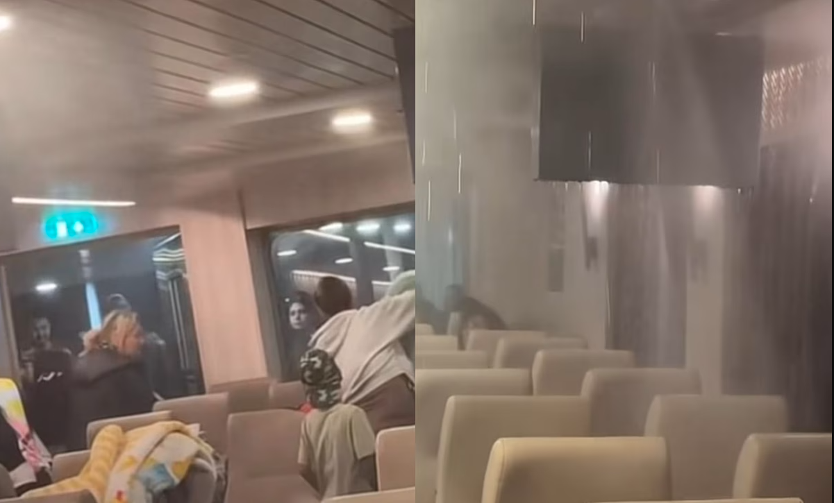 Χάος στο πλοίο «Νήσος Σάμος»: Άναψαν τσιγάρο σε εσωτερικό χώρο και ενεργοποιήθηκε το σύστημα πυρόσβεσης