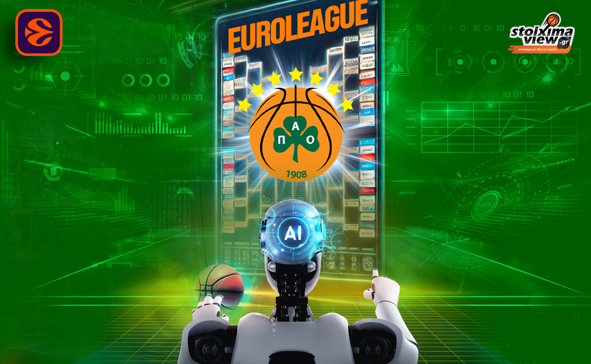Το AI προβλέπει: Σε αυτήν τη θέση θα τερματίσει ο Παναθηναϊκός στην κανονική διάρκεια της Euroleague