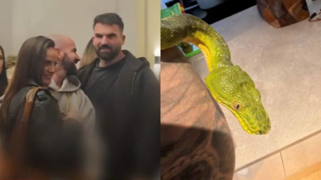 Δημήτρης Αλεξάνδρου: Βάφτισε το νέο του φίδι «Ρία» – Πώς αντέδρασε η Ελληνίδου