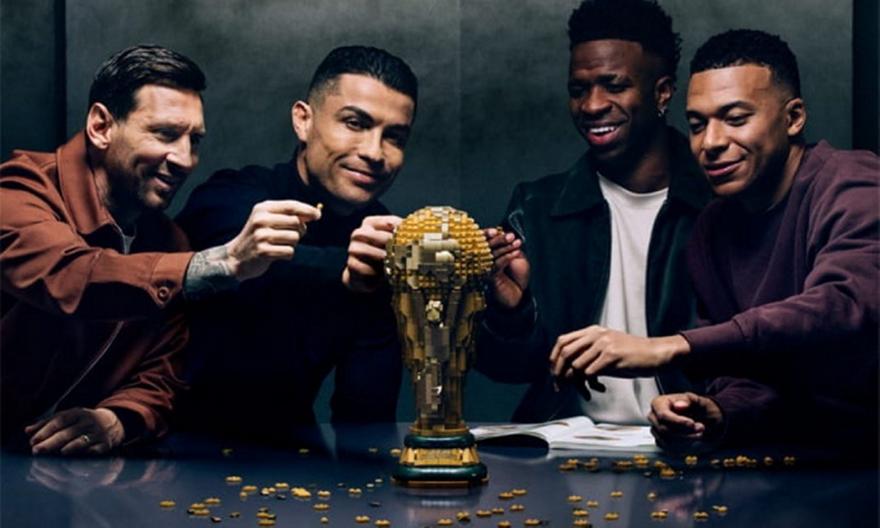 Βίντεο-έπος: Μέσι, Ρονάλντο, Εμπαπέ και Βινίσιους «φτιάχνουν» το τρόπαιο του Μουντιάλ (vid)