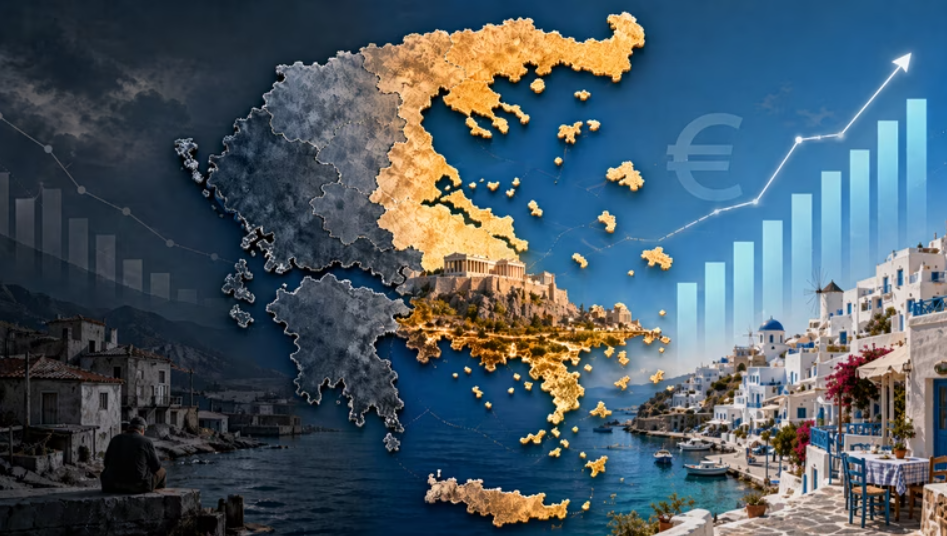 Ο χάρτης των εισοδημάτων στην Ελλάδα: Το πού ζεις μετράει