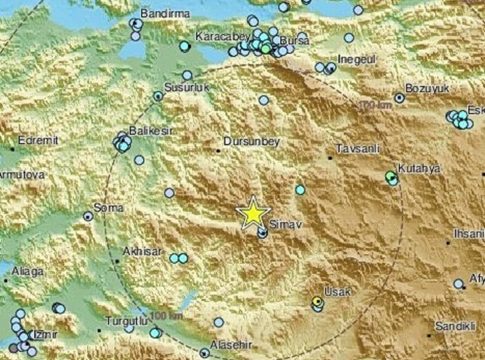 Σεισμός 4,8 Ρίχτερ στη δυτική Τουρκία