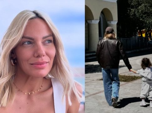 Πιο λαμπερή από ποτέ η Ιωάννα Μαλέσκου: Στην Πρέβεζα με την μικρή κόρη της, βάψανε αυγά – Οι ευχές της για το Πάσχα