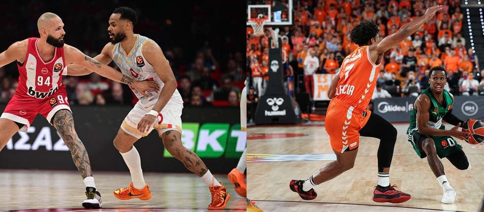 Euroleague: Ολυμπιακός και Παναθηναϊκός για το 2-0 κόντρα σε Μονακό και Βαλένθια