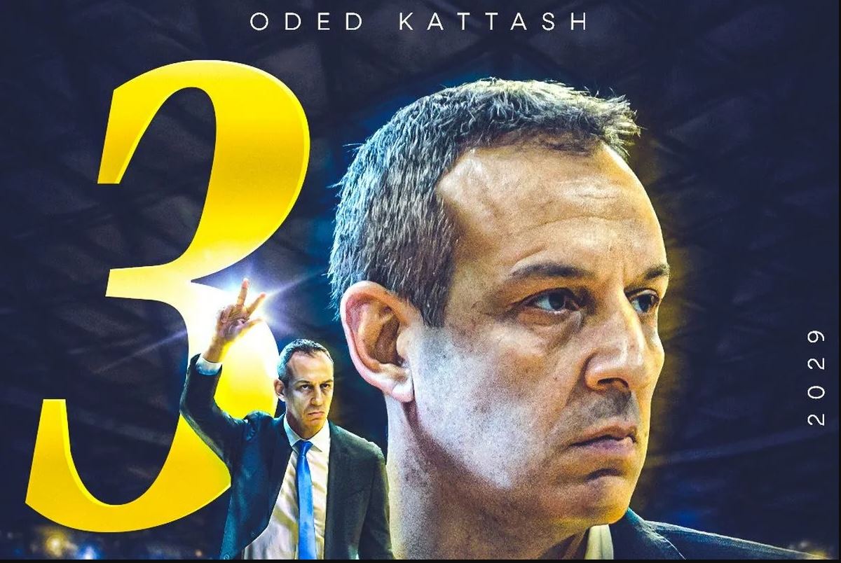 Έκπληξη από την Μακάμπι Τελ Αβίβ: Κράτησε τον Όντεντ Κάτας με νέο συμβόλαιο ως το 2029