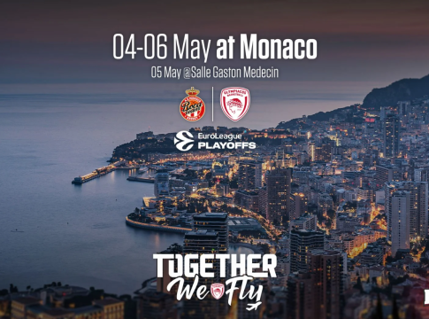 Ολυμπιακός: Η ανακοίνωση για το «Together We Fly» στο Μονακό