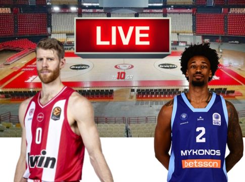 LIVE: Ολυμπιακός – Μύκονος Betsson