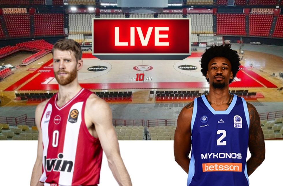 LIVE: Ολυμπιακός – Μύκονος Betsson