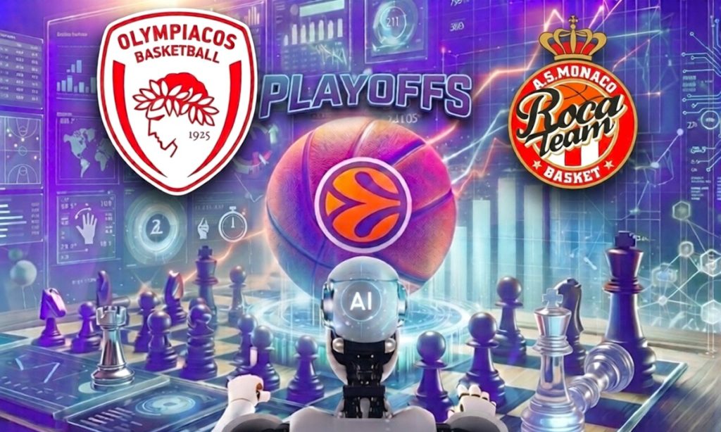 Ολυμπιακός – Μονακό: Το AI προβλέπει την ομάδα που θα πάει στο Final Four