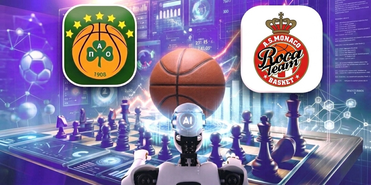 Παναθηναϊκός – Μονακό: Το AI προβλέπει τον νικητή του «τελικού» για τα Playoffs