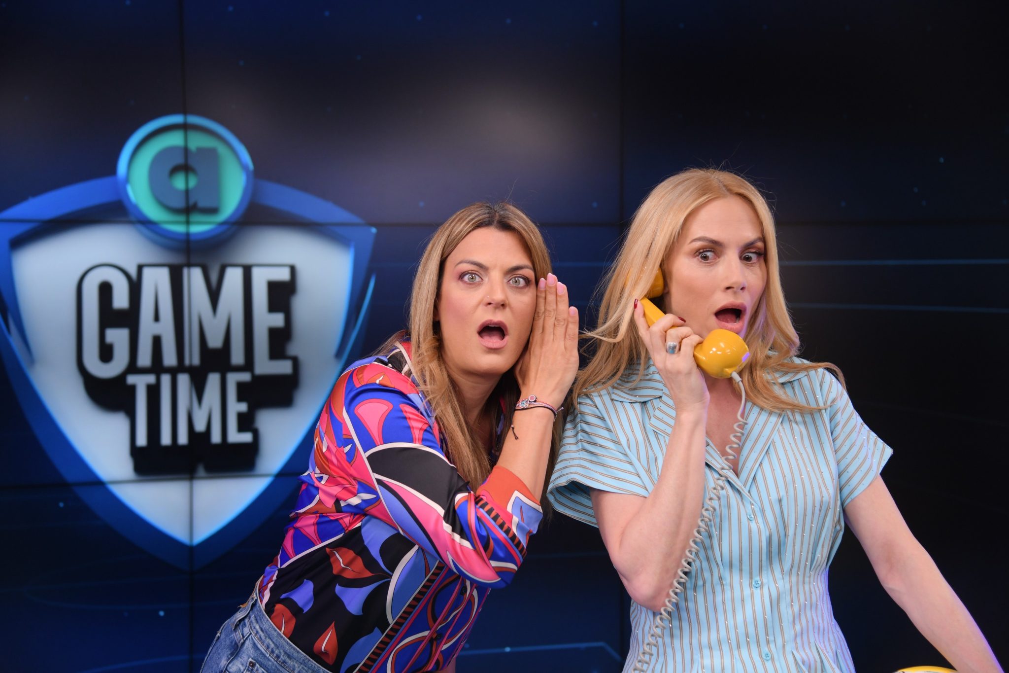 Η Ντορέττα Παπαδημητρίου σε ένα μοναδικό challenge στο Allwyn Game Time