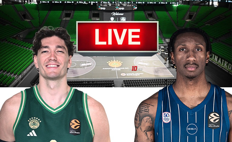 LIVE: Παναθηναϊκός – Αναντολού Εφές