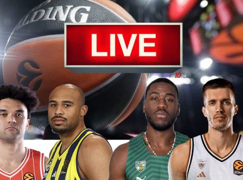 Live όλη η δράση στη Euroleague