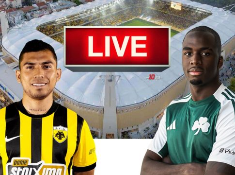 LIVE: ΑΕΚ – Παναθηναϊκός