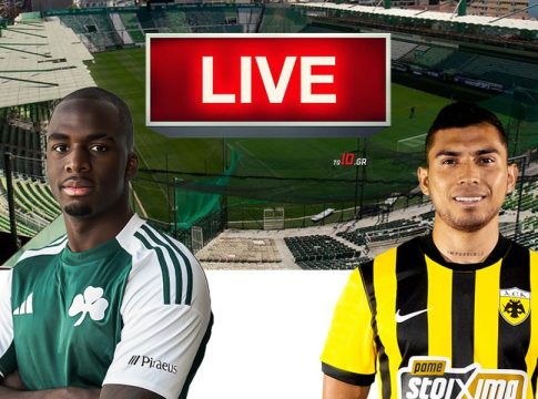LIVE: Παναθηναϊκός – ΑΕΚ