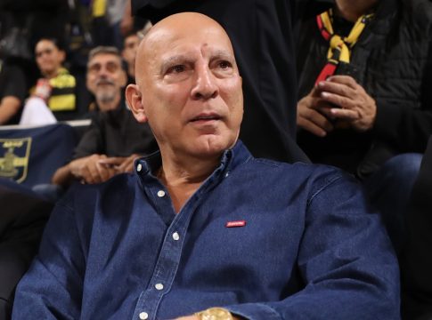 Η άφιξη του Νίκου Γκάλη στο «Telekom Center» για το Final Four (vid)