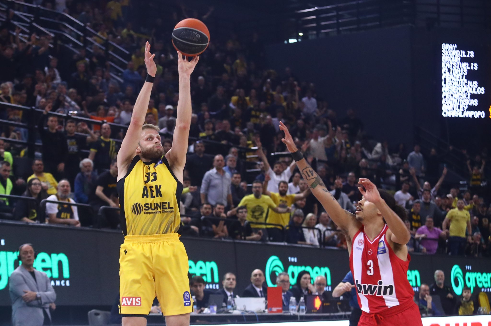 ΑΕΚ – Ολυμπιακός (Basket League playoffs Game 2): Κανάλι | Ώρα | Live Streaming