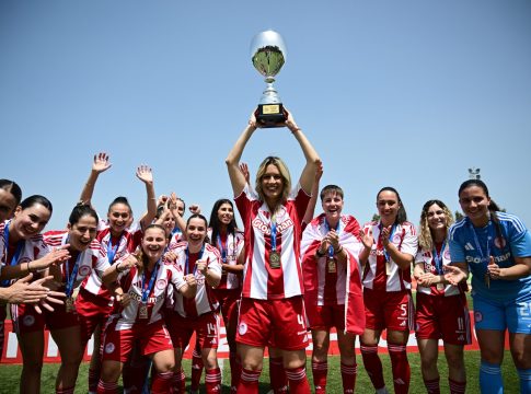 Μυλωνά: «Νιώθω περηφάνια για τον Ολυμπιακό, μαγικό αυτό που ζούμε»
