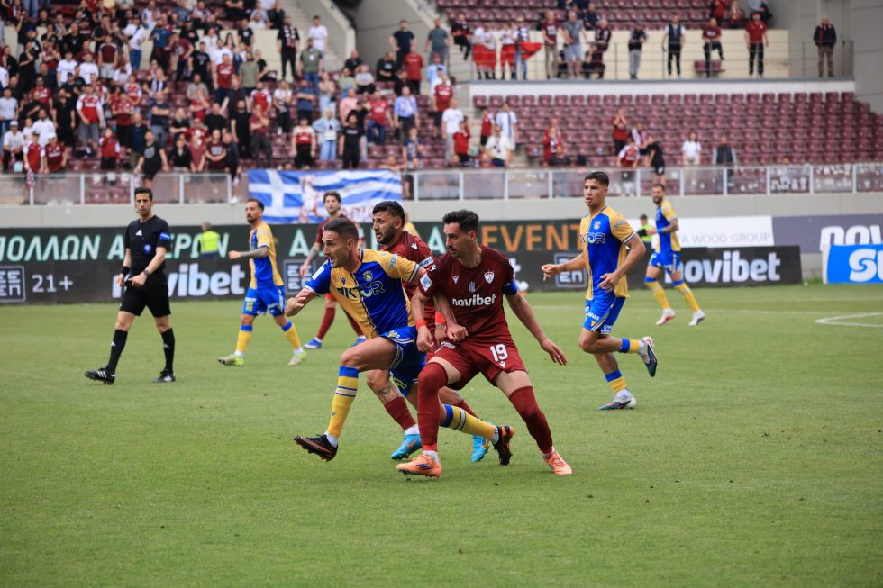 ΑΕΛ Novibet – Αστέρας Τρίπολης 1-1: Ισοπαλία στον κάμπο με… νικητές τους Αρκάδες