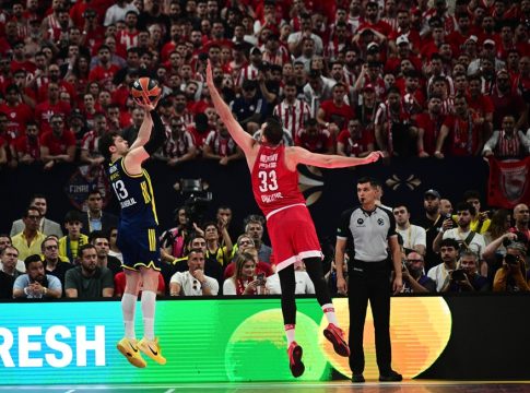 Δεν δέχτηκε καλάθι στα 13 από τα 20 του πρώτου ημιχρόνου ο Ολυμπιακός