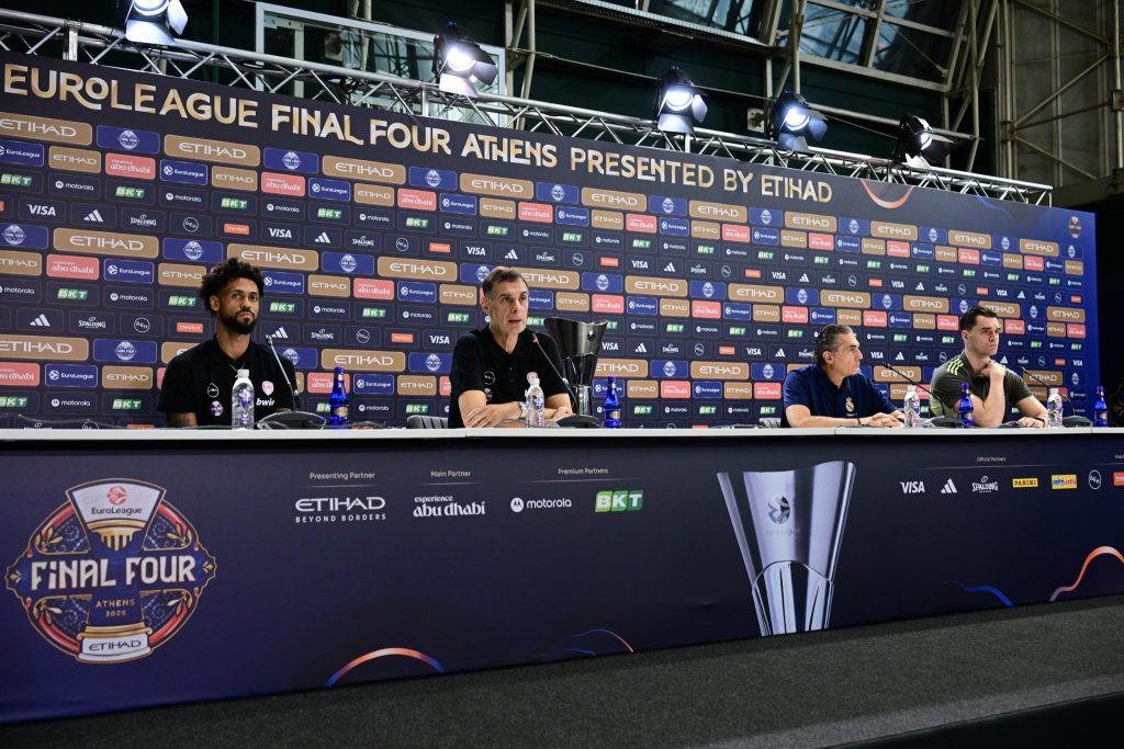 Live streaming η συνέντευξη Τύπου του τελικού του Final Four της Euroleague